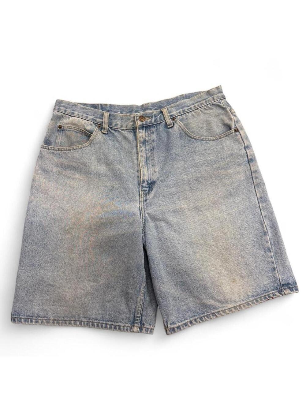 Brittania blue cotton denim shorts size 36 #denimshorts #brittania